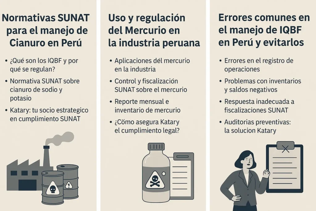 Proveedores de Cianuro y Mercurio en Perú